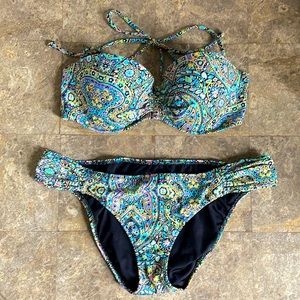 Victoria’s Secret Swim Bikini – 34C Top, M Bottom